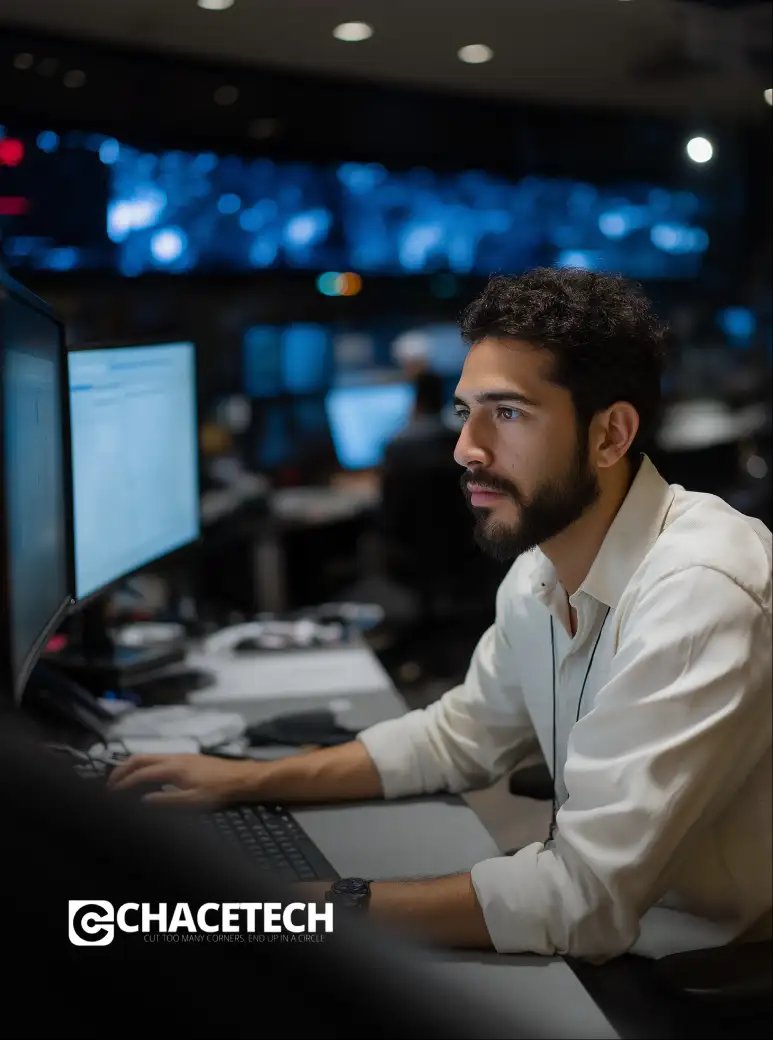 Hands-on IT support team ensuring seamless operations for Houston businesses with Managed IT Services Houston.