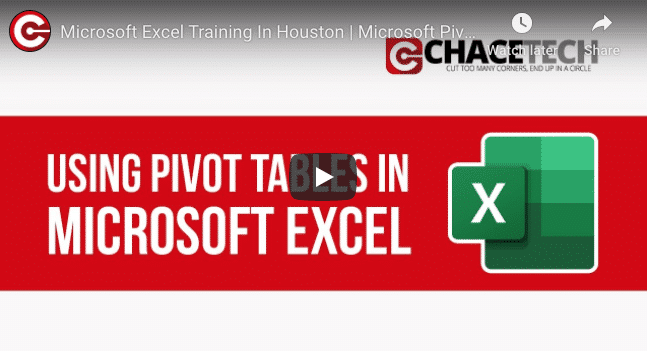 Microsoft Excel Getting Started With Pivot Tables